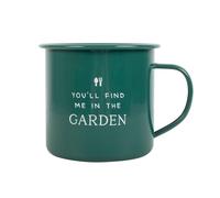 Something Different Wholesale Forest Green Lightweight Garden Mug - Durable Outdoor Cup for Contemporary Garden Decor and Potting Shed Enthusiasts - Caffeine Fix Mug