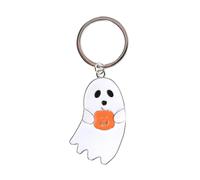 Something Different Wholesale Ghost Pumpkin Keyring: Portable Comfort, Materials, Versatile Charm - Adorable Accessory for Halloween Enthusiasts