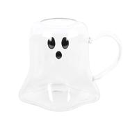 Something Different Wholesale Ghost Shaped Glass Mug - Charming Addition to Your Drinkware Collection