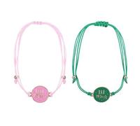 Something Different Wholesale Good Witch & Bad Witch Bracelet Set | Adjustable String Bracelets | Friendship Witch Jewellery