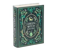 Something Different Wholesale Green Witch Book Shaped Storage Box | Mystical Book Design | Secret Compartment | Home Decor