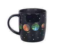 Something Different Wholesale Heat-Changing Solar System Mug - Ceramic 500ml with Twinkling Stars & Planet Design, Magical Transformation with Hot Beverages, Handwash Only, Durable & Stylish