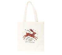 Something Different Wholesale Leaping Hare Tote Bag | Lightweight Reusable Shopping Bag | Eco-Friendly Design