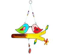 Something Different Wholesale Love Birds On A Stick Suncatcher