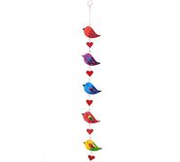 Something Different Wholesale String of Birds (6/18), Multicolour, 7x27.5x0.5 cm
