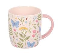 Something Different Wholesale Luna Bloom Floral Print Mug | Fine Bone China | 9.3x12.3x8.8cm