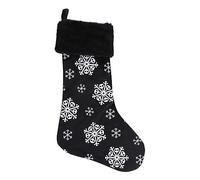 Something Different Wholesale Luxury Christmas Stocking Set: Small, Gold-Trimmed Stockings for Adults - Single or in a Set