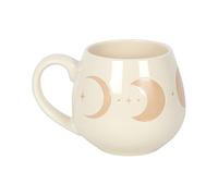 Something Different Wholesale Magical Moon Phase Rounded Mug - Celestial Drinking Vessel for Positive Vibes & Refreshing Mornings - Understated Lunar-Themed Cuppa