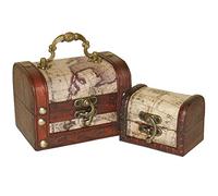 Something Different Wholesale Map Chests, Set of Two