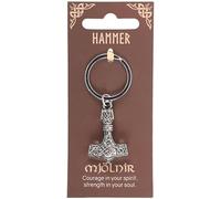 Something Different Wholesale Mjölnir Hammer Keyring | Norse Thor’s Hammer Keychain | Viking Mythology Accessory | Power Symbol Key Ring