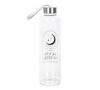 Something Different Wholesale Moon Energy Glass Bottle - 550ml Moon-charged Water Bottle, White Witch Water Infuser, Spiritual Intentions Vessel - Modern Witchcraft Supplies
