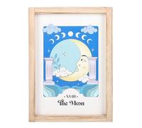 Something Different Wholesale Moon Phases Framed Print Night Sky Artwork Elegant Moon Wall Hanging Contemporary Celestial Print