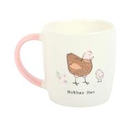 Something Different Wholesale Mother Hen Mug | Cute Ceramic Pastel Mug with Chick Design | 360ml Gift for Mum, Carer or Loved One
