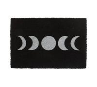 Something Different Wholesale Mystical Black Moon Phase Doormat with High Concentration Dye for Pale Surface Protection