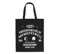 Serano Tote Bag Mystical Cotton Carryall – Ouija Board Design, Occult-themed