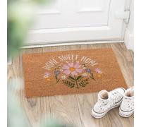 Something Different Wholesale Natural Daisy Home Sweet Home Doormat | Indoor Outdoor Welcome Mat