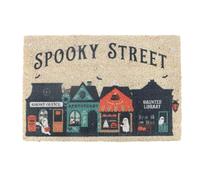 Something Different Wholesale Natural Spooky Street Doormat | Halloween Indoor Outdoor Welcome Mat