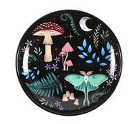 Something Different Wholesale Nocturnal Landscape Trinket Dish: Beautiful Flora and Fauna Design - Colorful Dish for Storing Trinkets - Celestial Touch Trinket Dish