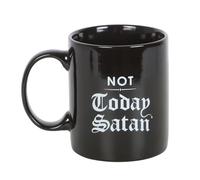 Something Different Wholesale Not Today Satan Mug - Gothic Elegance in DarkMatter Range | Funny Ceramic Cup, Hooved Guests Design | Unique Gothic Gift