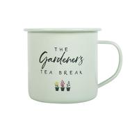 Gardener's Tea Break Enamel Mug
