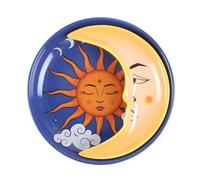 Something Different Wholesale Radiant Sun and Crescent Moon Celestial Trinket Dish - Cosmic Stackable Set for Jewelry - Celestial Dreams Home Decor - Sun and Moon Jewelry Holder