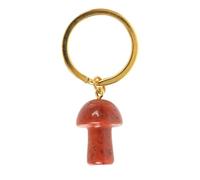 Something Different Wholesale Red Jasper Mushroom Gemstone Keyring for Crystal Healing