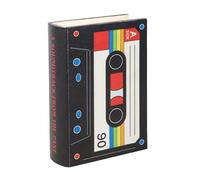 Something Different Wholesale Retro Cassette Tape Storage Box | 80s Style Organiser | Decorative Box for Desk or Trinkets | Soundtrack for the Strange | Gift for Music Fans