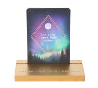 Something Different Wholesale Set of 10 Ethereal Affirmation Cards with Wooden Stand (24/48)