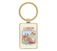 Something Different Wholesale Sick of Your Shit Enamel Keyring | Steven Rhodes Funny Gift | Sarcastic Accessory