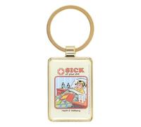 Something Different Wholesale Sick of Your Shit Enamel Keyring | Steven Rhodes Funny Gift | Sarcastic Accessory