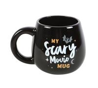Something Different Wholesale Spooky Season Bat and Moon Mug: Elevate Your Halloween Movie Nights with Eerie Charm - Ideal for Horror Enthusiasts