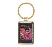 Something Different Wholesale The Cat Dimension Enamel Keyring | Steven Rhodes Funny Gift | Cosmic Feline Charm