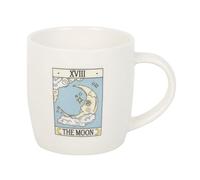 Something Different Wholesale The Moon Vintage Tarot Mug - Celestial Tarot Card Design, 350ml Capacity, Microwave & Dishwasher Safe, Ideal for Tarot Lovers, Unique Gift for Mystical Souls