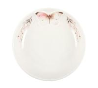 Something Different Wholesale White Ceramic Butterfly Trinket Dish | Memorial Keepsake Dish with 3D Butterfly | Jewellery Tray for Bedside or Dressing Table | Elegant Grey Tones | Sympathy Gift