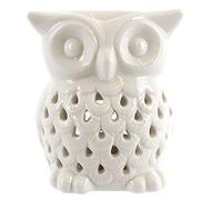 Something Different White Owl Ceramic Oil Burner