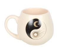 Something Different Wholesale Yin & Yang Mug with Sun and Crescent Moon Design, 500ml Capacity - Inspiring Spiritual Mug for Mindfulness, Balance, and Harmony - Hand Wash Only