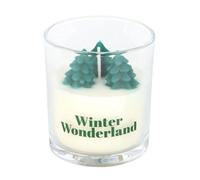 Something Different Winter Wonderland Christmas Tree Candles White/green (One Size)