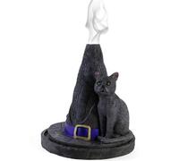 Something Different Witch Hat With Cat Incense Cone Holder