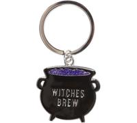 Something Different Witches Brew Cauldron Keyring in Black Something Different Black One Size