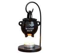 Something Different Witches Brew Cauldron Oil Burner Black (One Size)