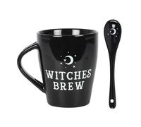 Something Different Witches Brew Mug Set in Black Something Different Black