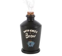 Something Different Witches Brew Potion Bottle Incense Cone Holder in Black Something Different Black