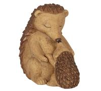 Something Different Women's Animal Families Hedgehog Ornament in Brown Something Different Brown