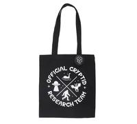 Something Different Women's Cryptid Research Team Polycotton Tote Bag in Black Something Different Black One Size
