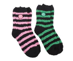 Something Different Women's Good Witch & Bad Witch Fluffy Socks Pack of 2 Something Different Multicolor One Size