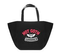 Something Different Women's Hot Goth Summer Beach Tote Bag in Black Something Different Black One Size