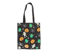 Something Different Women's Monster Polycotton Tote Bag in Jet Black Something Different Jet Black One Size