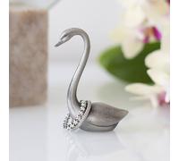 Something Different Women's Swan Iron Ring Holder in Silver Something Different Silver