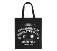 Something Different Women's Talking Board Cotton Tote Bag in Black Something Different Black