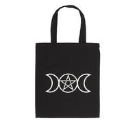Something Different Women's Triple Moon Tote Bag in Black Something Different Black One Size
